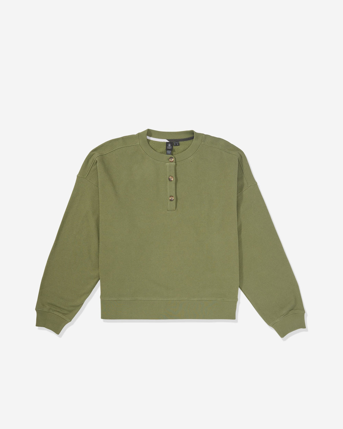 Women's Lived In Fleece Henley | Volcom Smart Buy