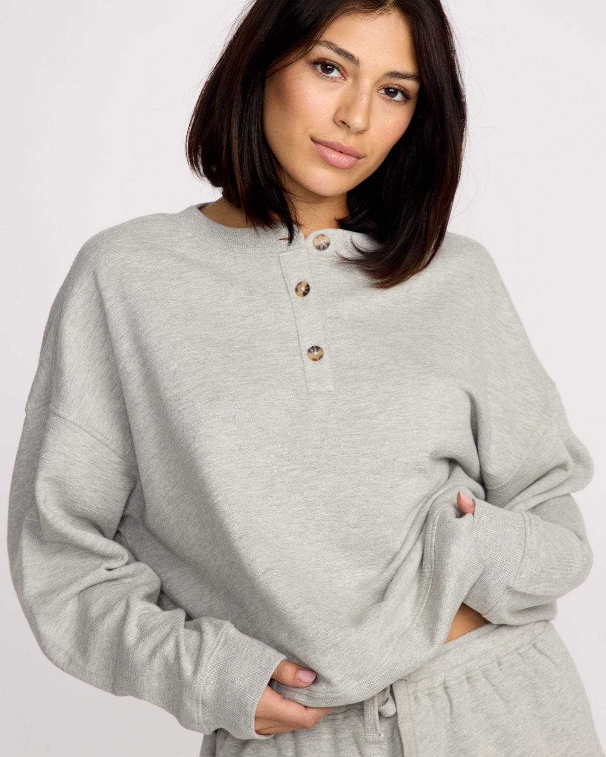 Women's Lived In Fleece Henley | Volcom New