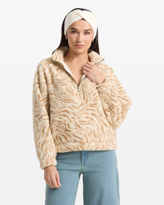 Women's Halfstone Zip Sweatshirt | Volcom Top Pick