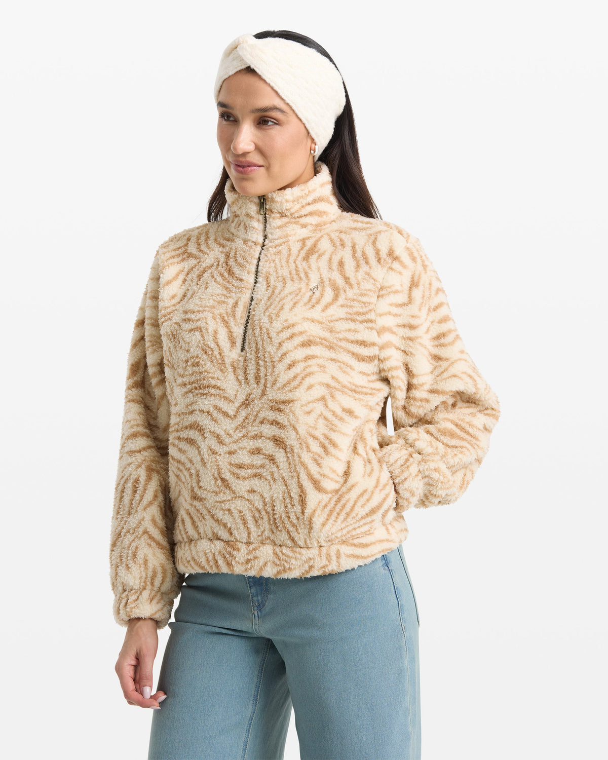 Women's Halfstone Zip Sweatshirt | Volcom Top Pick
