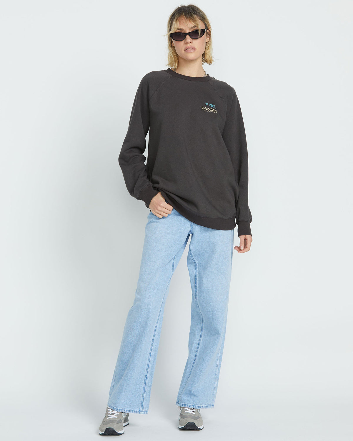 Women's Featured Artist F Rygalski Boyfriend Crew | Volcom Premium