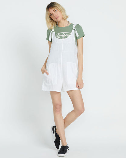 Women's Lil Tie Strap Romper | Volcom Sale