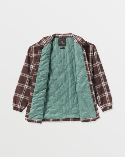Women's Ins Riding Flannel Jacket | Volcom Classic