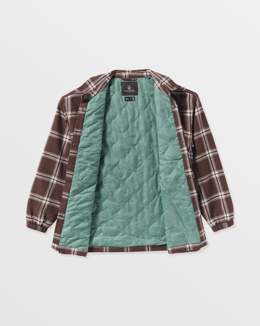 Women's Ins Riding Flannel Jacket | Volcom Classic