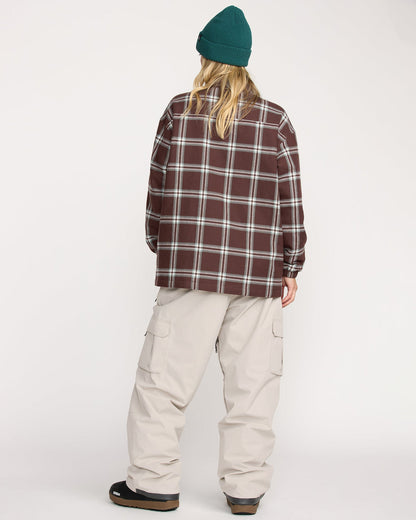 Women's Ins Riding Flannel Jacket | Volcom Classic