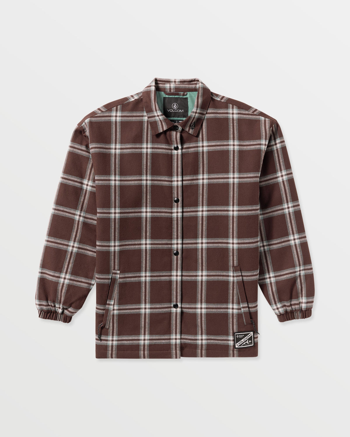 Women's Ins Riding Flannel Jacket | Volcom Classic
