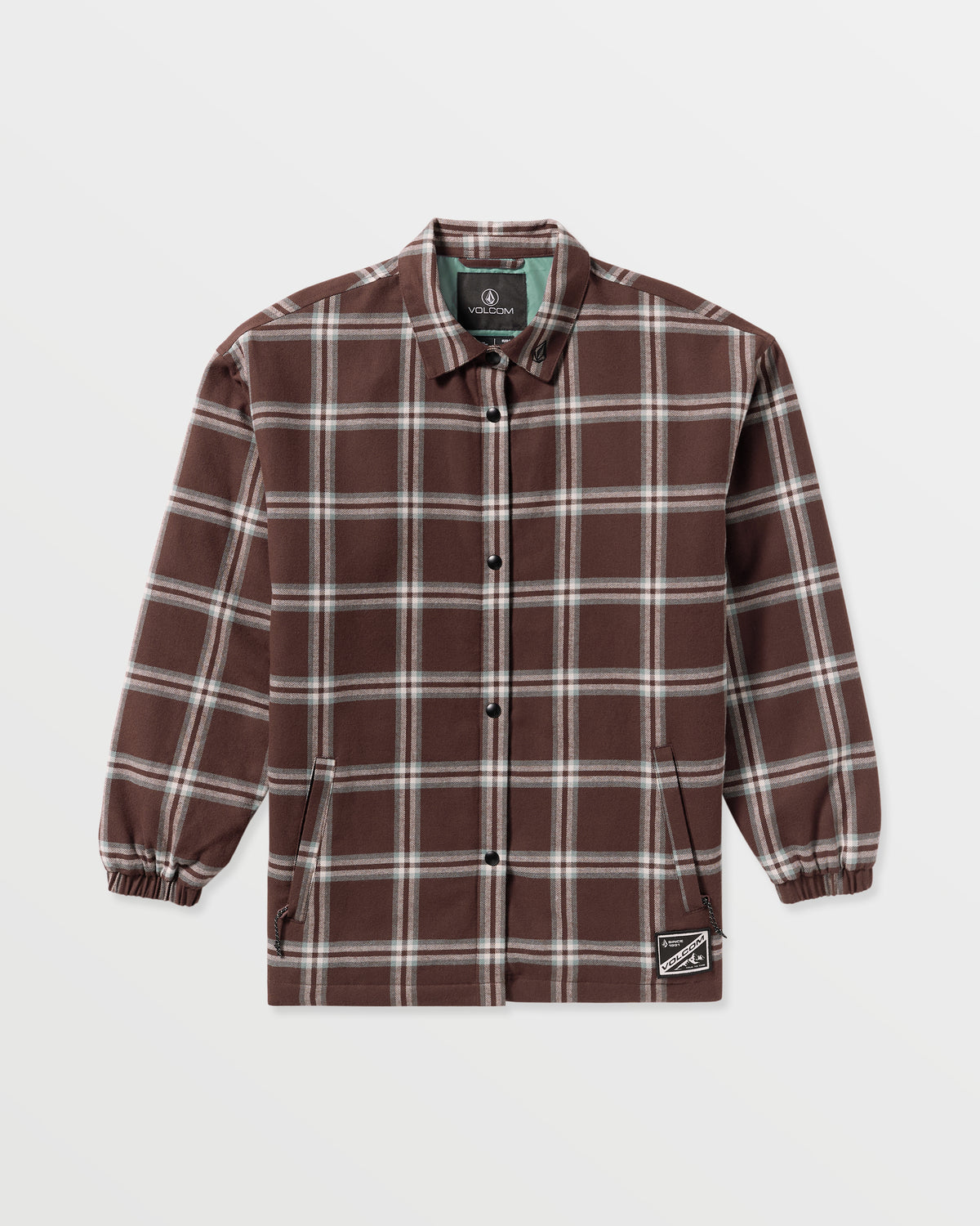 Women's Ins Riding Flannel Jacket | Volcom Classic