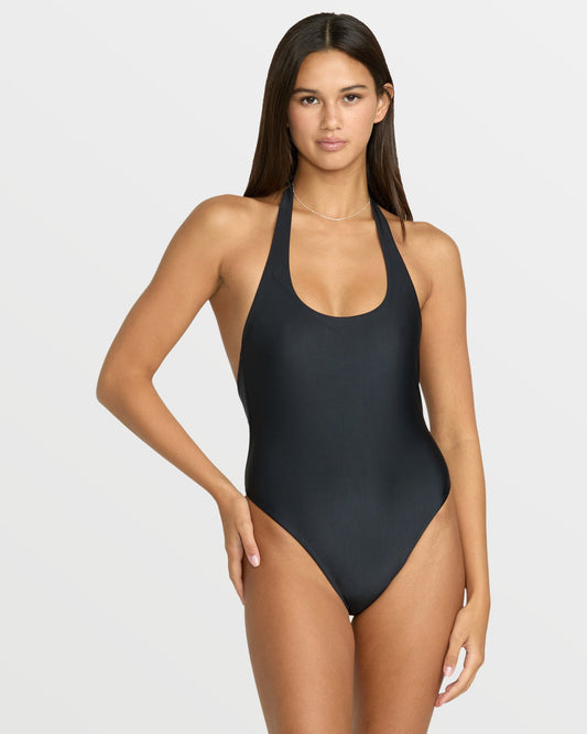 Women's Simply Seamless Halter One Piece | Volcom Top Pick