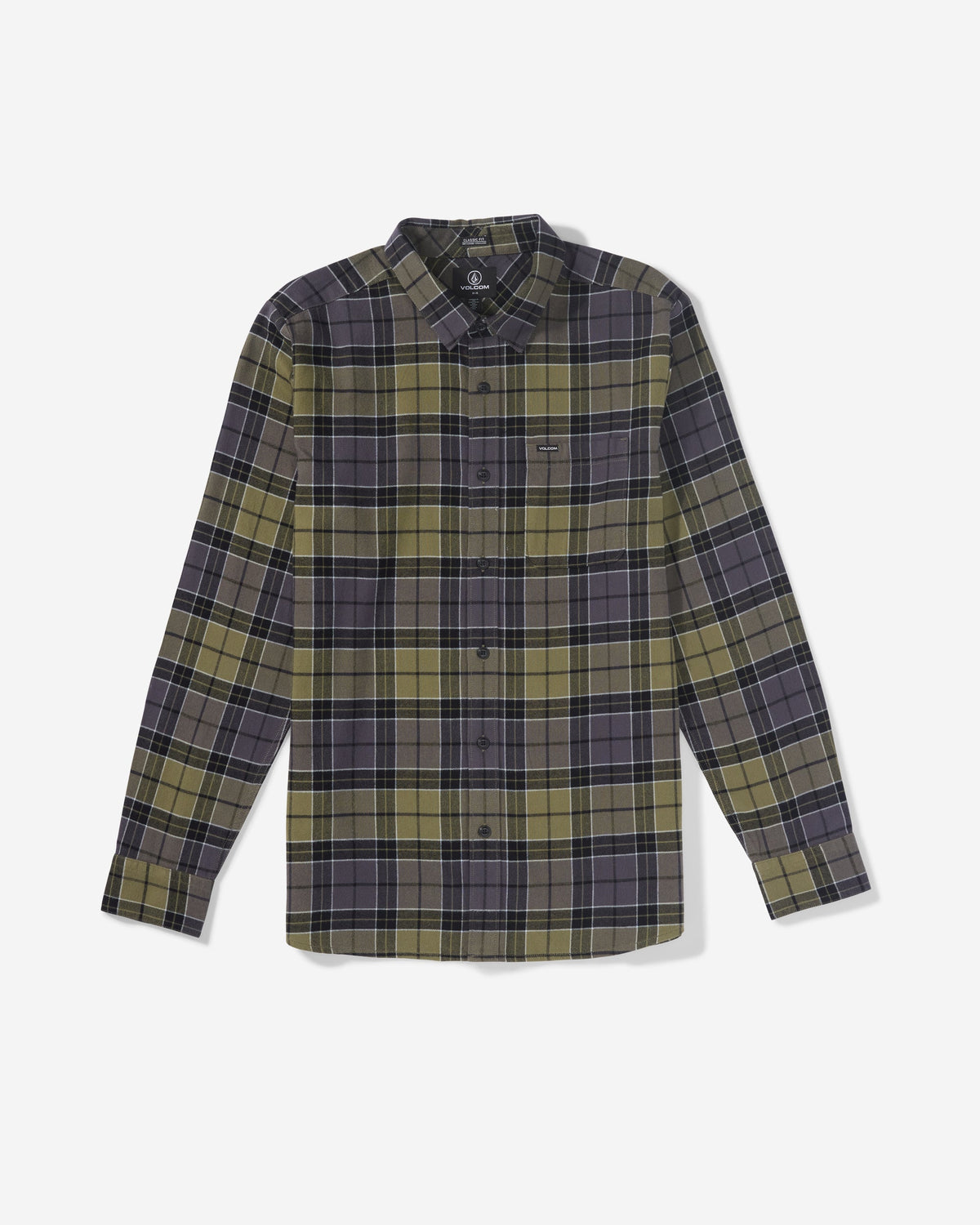 Men's Caden Plaid Long Sleeve Shirt | Volcom Signature