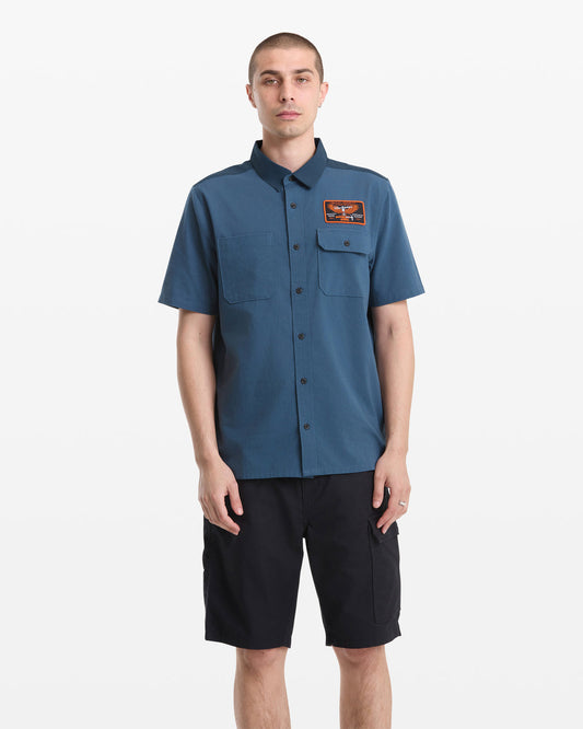 Men's Slab City Short Sleeve | Volcom Top Pick