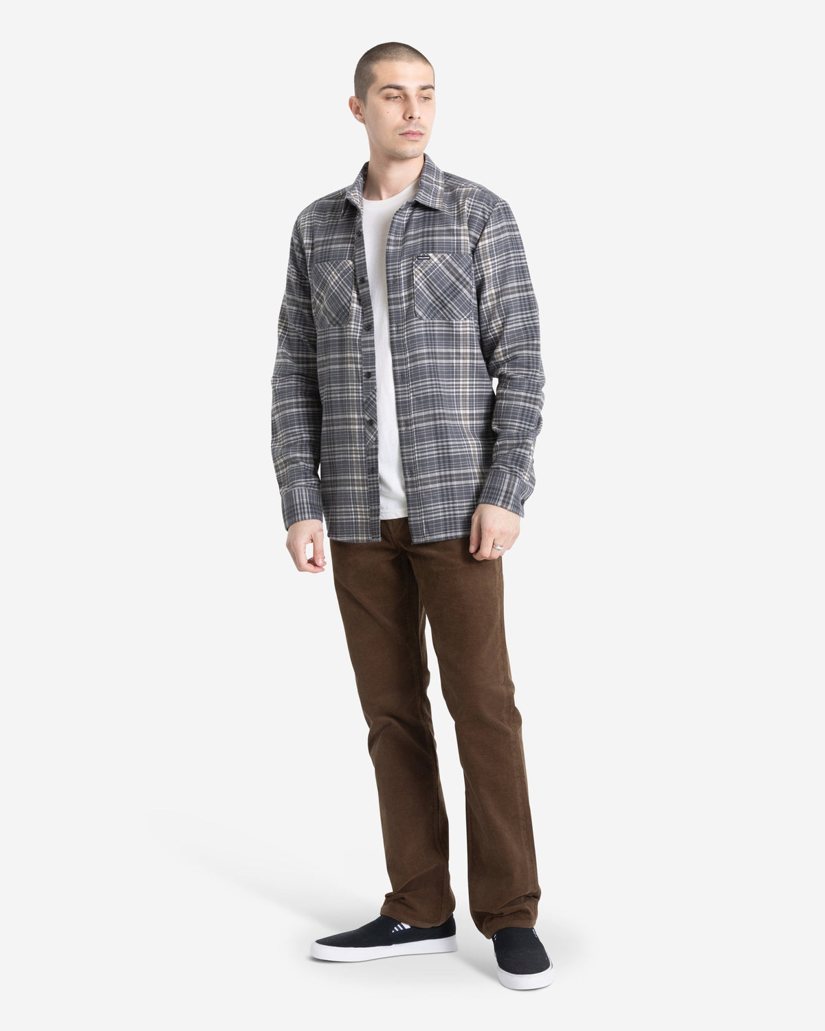 Men's Netastone Flannel Long Sleeve Shirt | Volcom Trusted