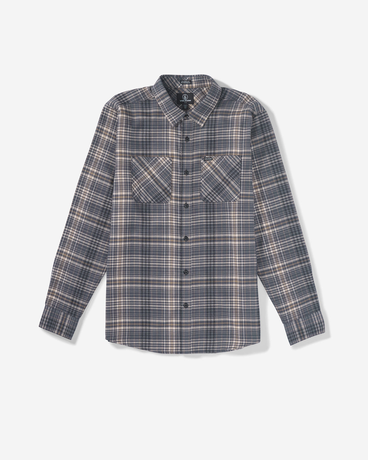 Men's Netastone Flannel Long Sleeve Shirt | Volcom Trusted