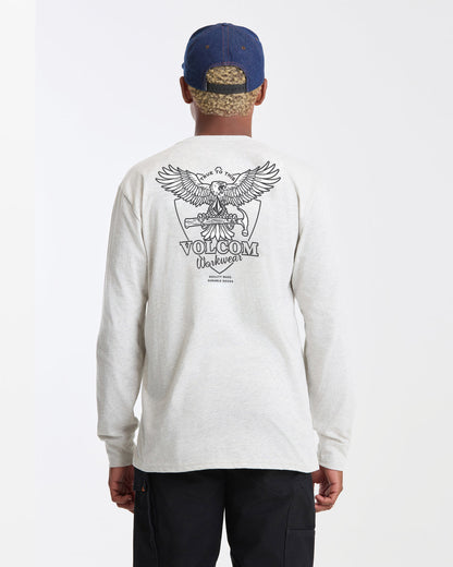 Men's Hammered Long Sleeve Tee | Volcom Latest