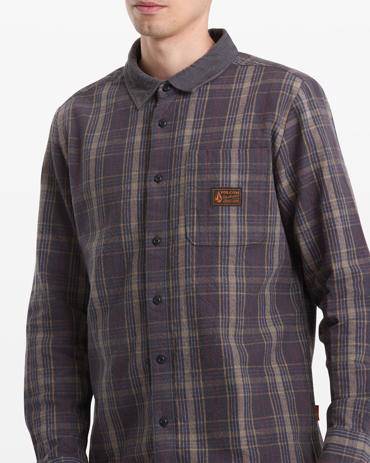 Men's Stonevise Plaid Long Sleeve | Volcom Quality