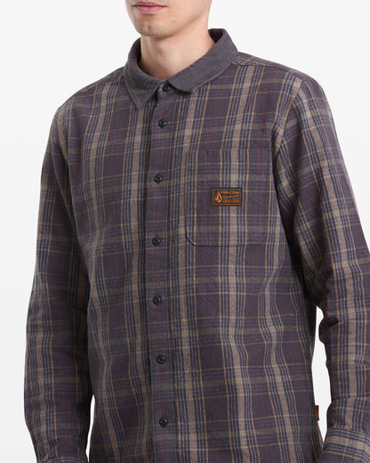 Men's Stonevise Plaid Long Sleeve | Volcom Quality