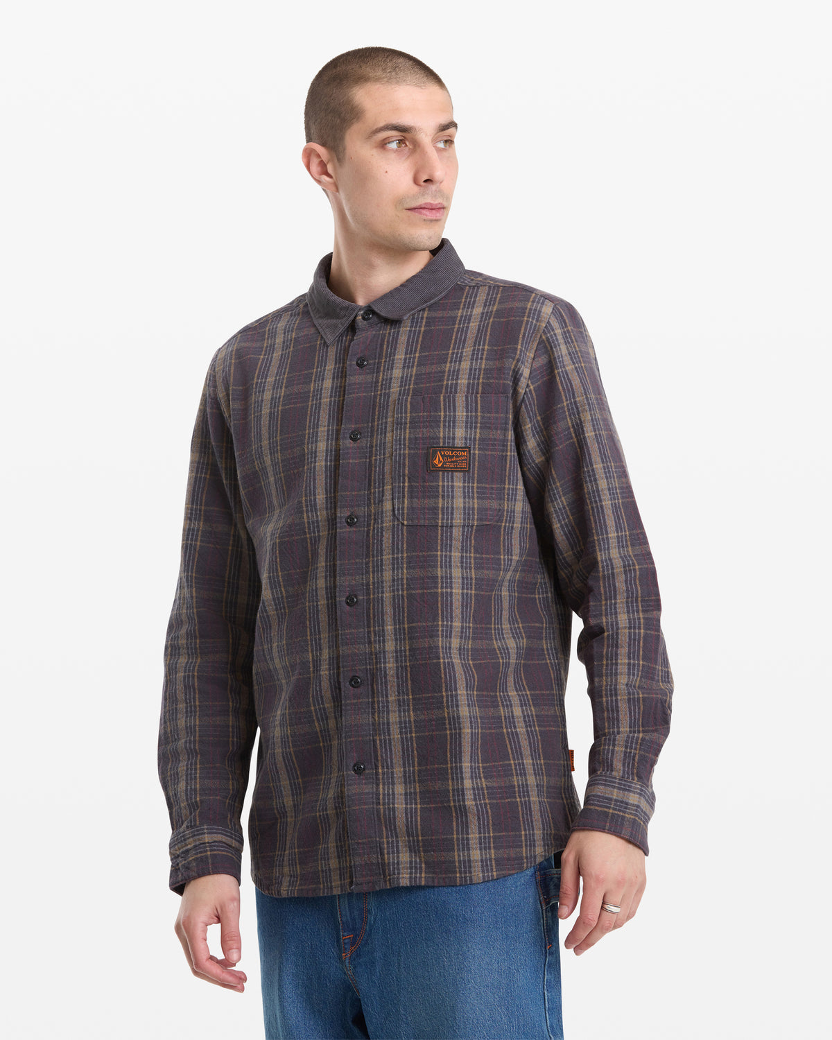 Men's Stonevise Plaid Long Sleeve | Volcom Quality