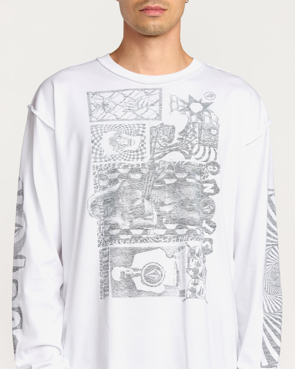 Men's Povj Long Sleeve Tee | Volcom Smart Buy