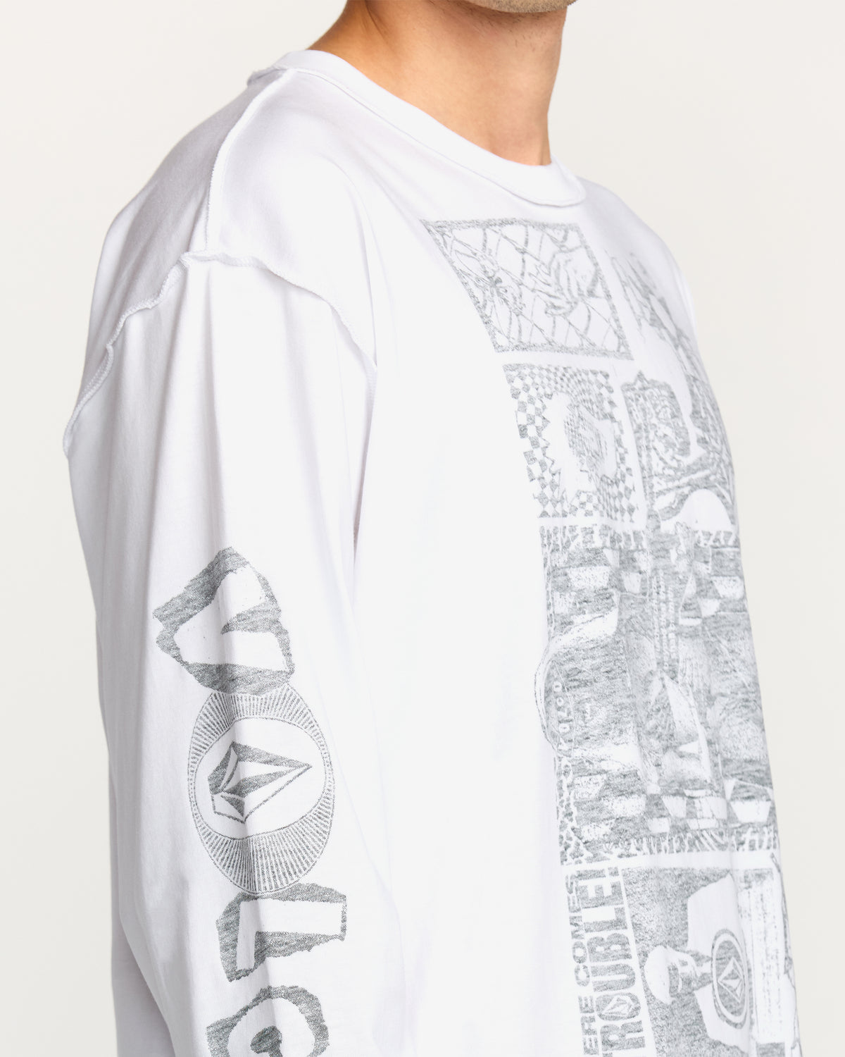 Men's Povj Long Sleeve Tee | Volcom Smart Buy