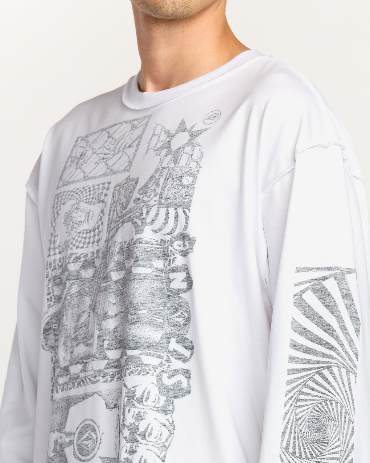 Men's Povj Long Sleeve Tee | Volcom Smart Buy