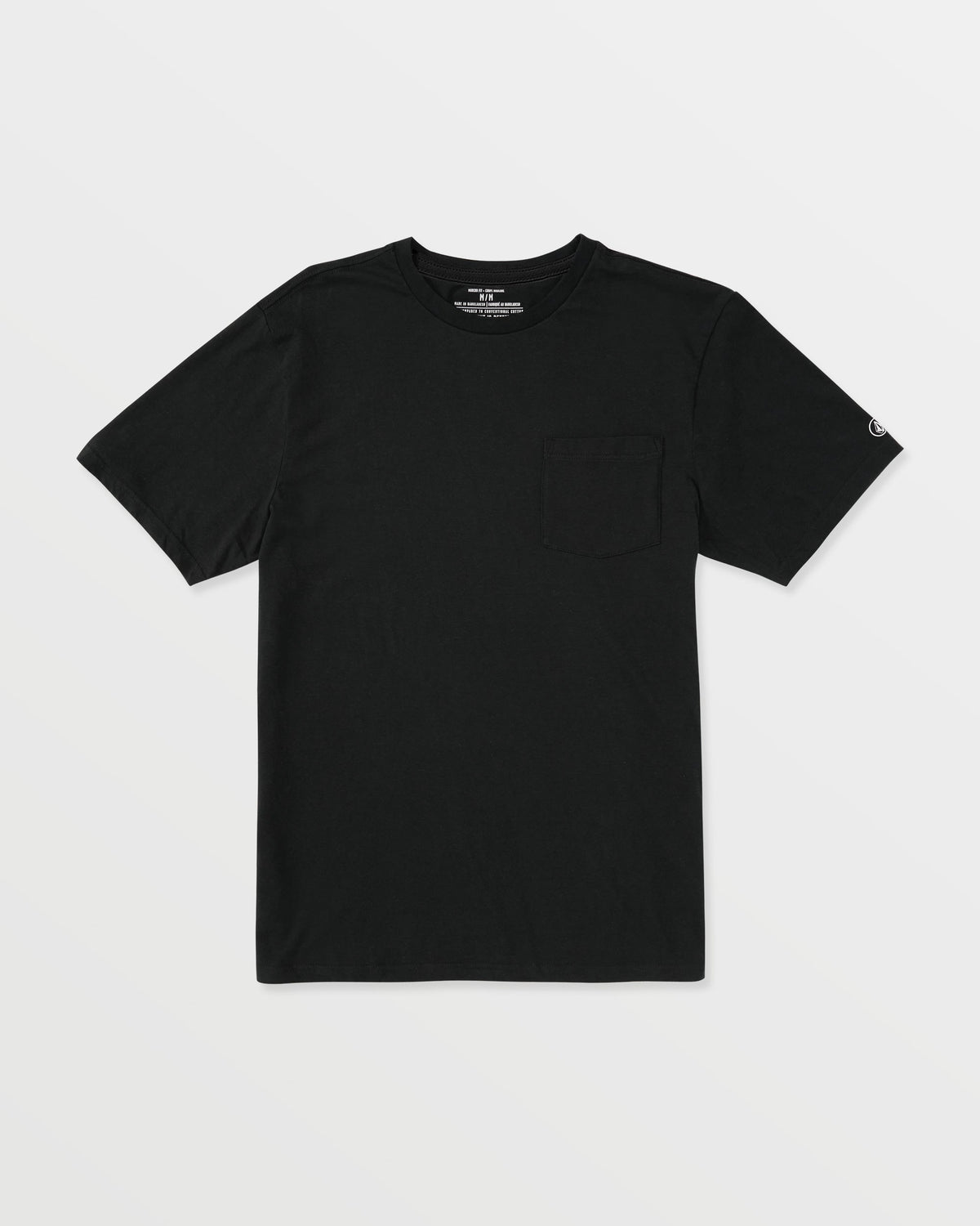 Men's Solid Short Sleeve Shirt Pocket Tee | Volcom Recommended