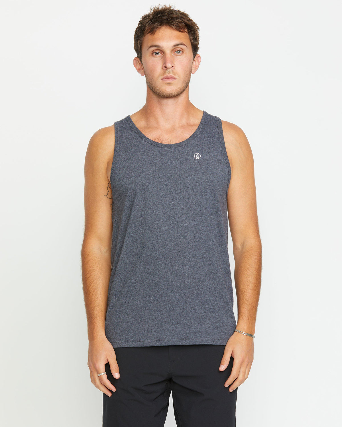 Men's Solid Heather Tank | Volcom Trusted