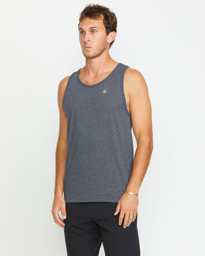 Men's Solid Heather Tank | Volcom Trusted