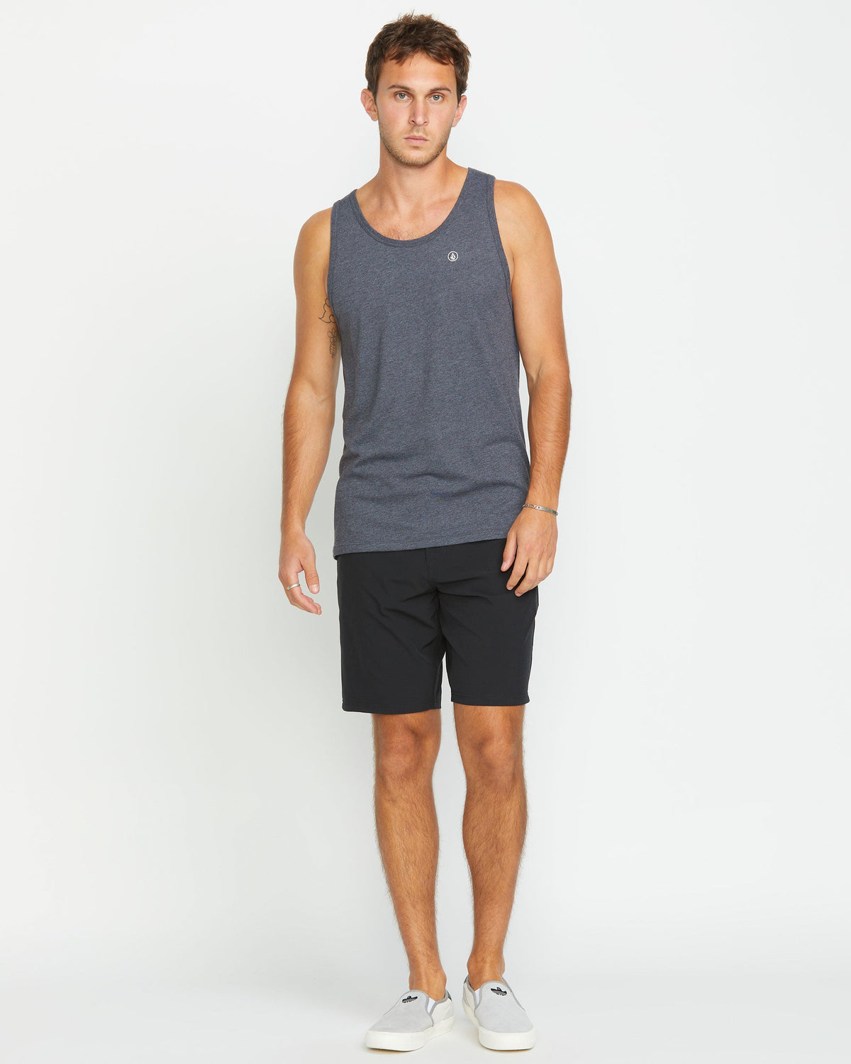 Men's Solid Heather Tank | Volcom Trusted